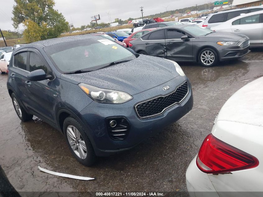 2018 Kia Sportage Lx VIN: KNDPMCACXJ7402890 Lot: 40817221