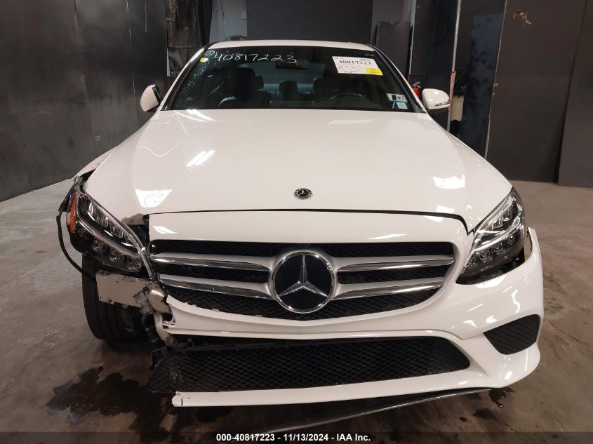 2019 Mercedes-Benz C 300 VIN: 55SWF8DB5KU301319 Lot: 40817223