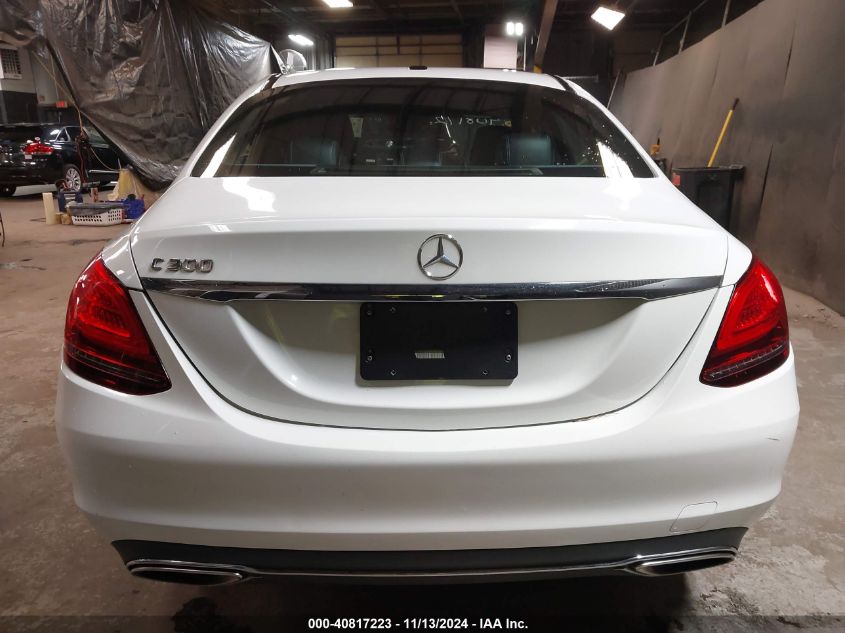 2019 Mercedes-Benz C 300 VIN: 55SWF8DB5KU301319 Lot: 40817223