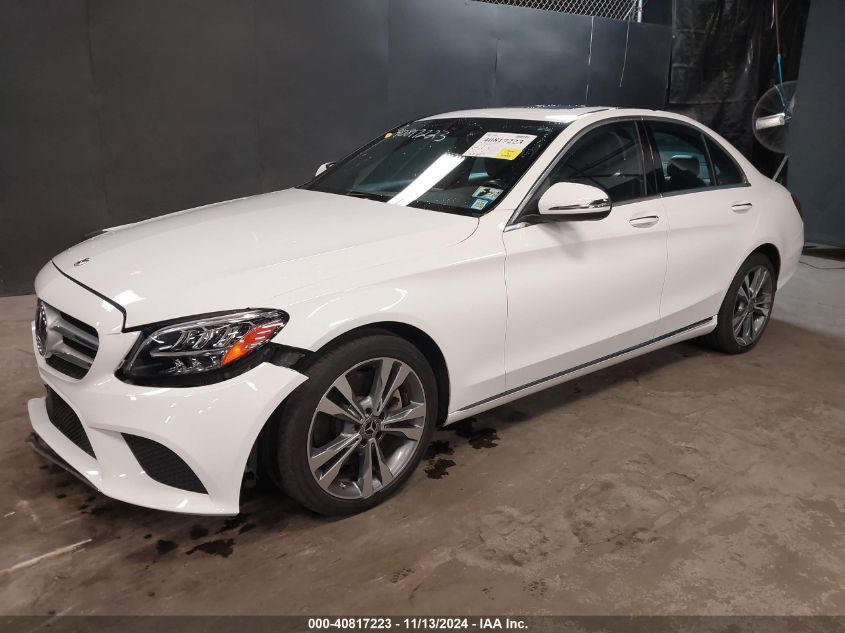 VIN 55SWF8DB5KU301319 2019 Mercedes-Benz C 300 no.2