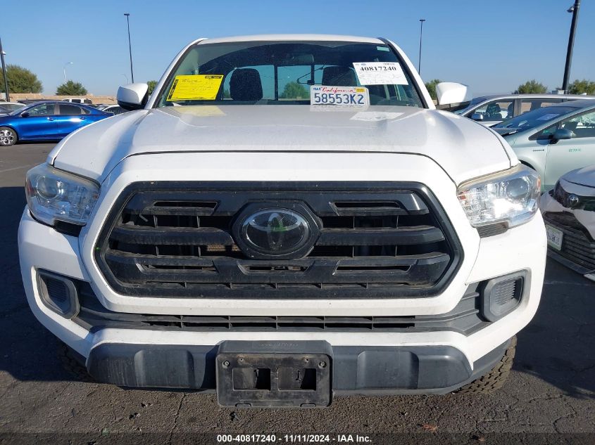 2018 Toyota Tacoma Sr VIN: 5TFRX5GN4JX108941 Lot: 40817240