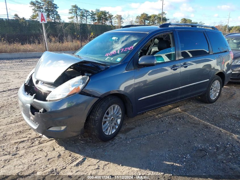 2008 Toyota Sienna Limited VIN: 5TDBK22C58S016564 Lot: 40817243