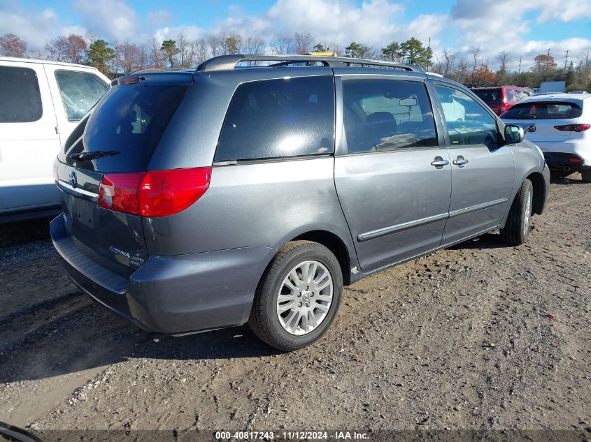 2008 Toyota Sienna Limited VIN: 5TDBK22C58S016564 Lot: 40817243