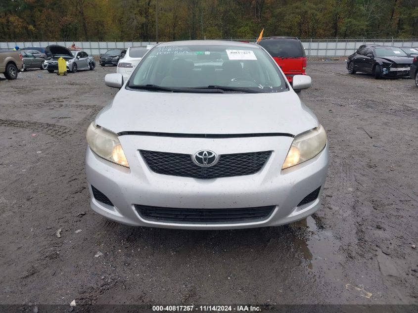 2010 Toyota Corolla Le VIN: 2T1BU4EE8AC378034 Lot: 40817257