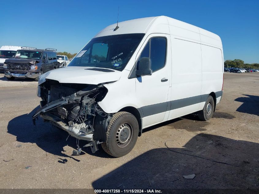 2022 Mercedes-Benz Sprinter 2500 Standard Roof V6 VIN: W1Y4EBHY1NT105169 Lot: 40817258