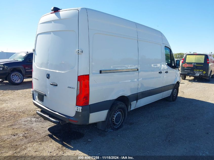 2022 Mercedes-Benz Sprinter 2500 Standard Roof V6 VIN: W1Y4EBHY1NT105169 Lot: 40817258