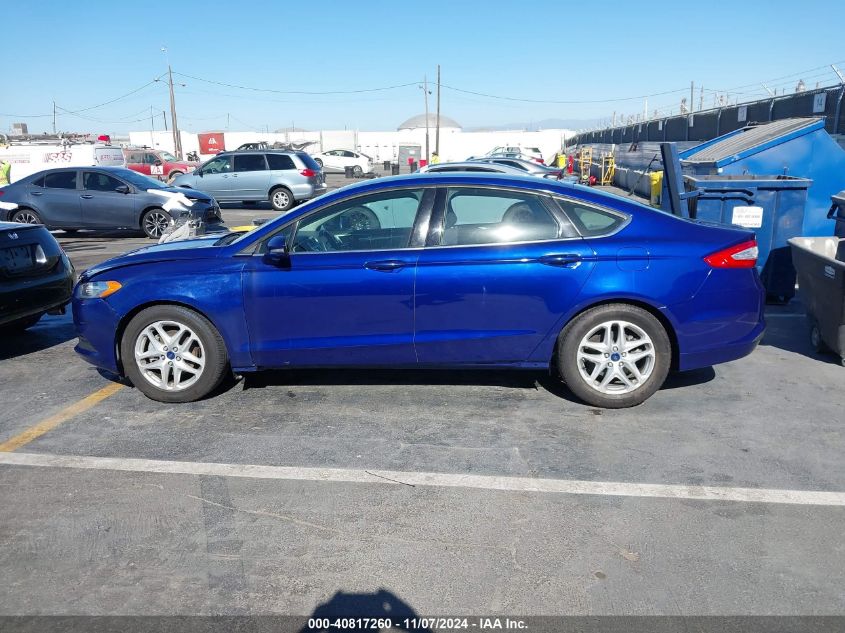 2016 Ford Fusion Se VIN: 3FA6P0H74GR330487 Lot: 40817260