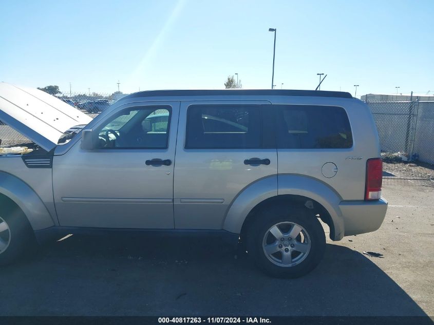 2009 Dodge Nitro Se VIN: 1D8GU28K09W514205 Lot: 40817263