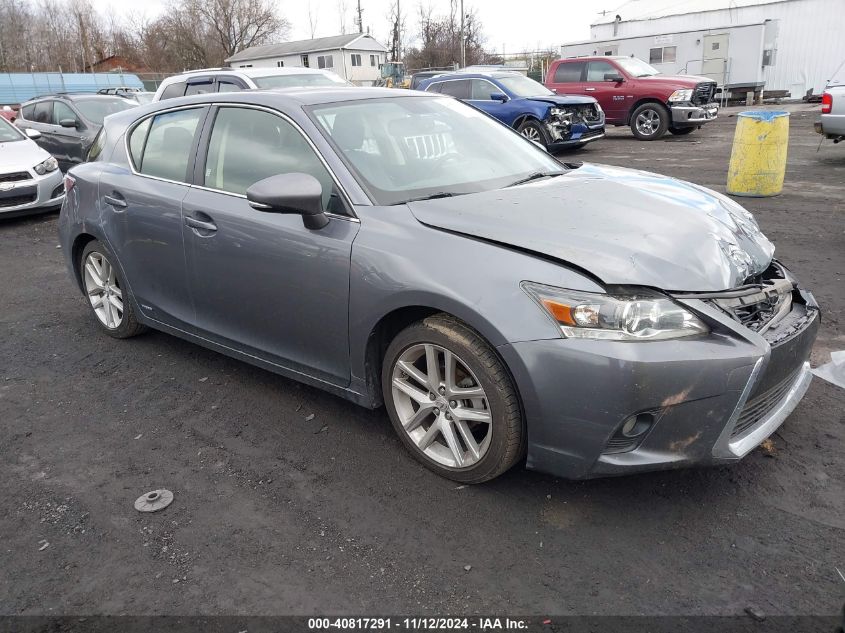 VIN JTHKD5BH6H2288019 2017 Lexus CT, 200H no.1