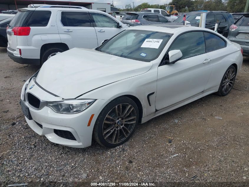 VIN WBA3N7C5XFK223896 2015 BMW 428I no.2