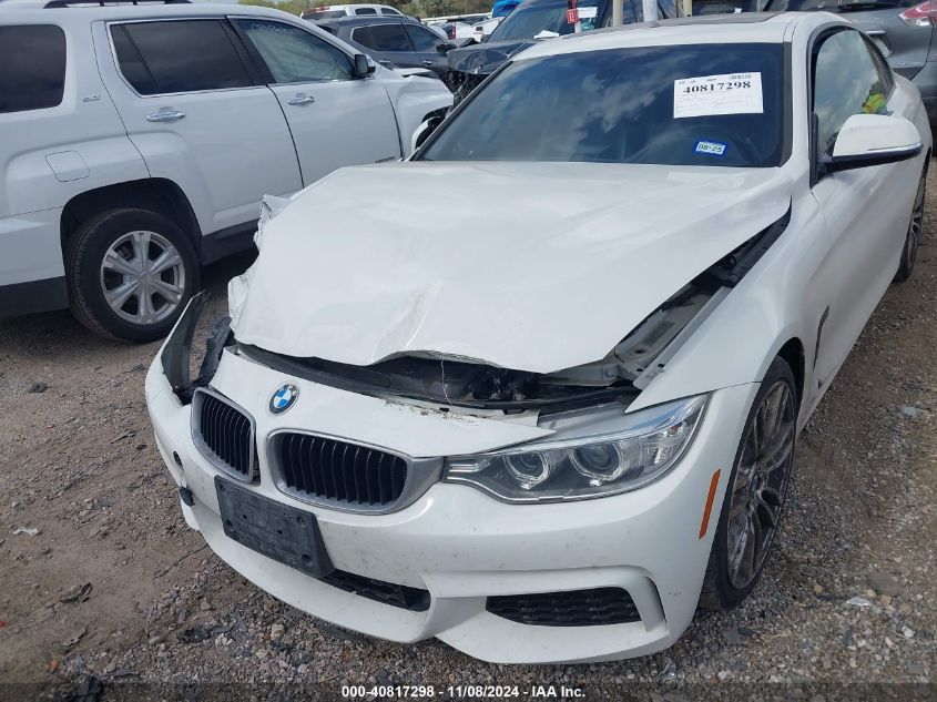 2015 BMW 428I VIN: WBA3N7C5XFK223896 Lot: 40817298