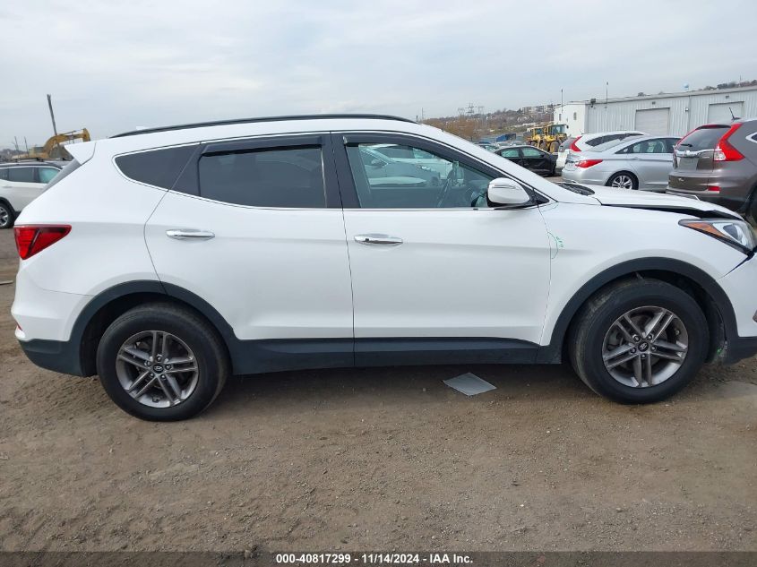 2017 Hyundai Santa Fe Sport 2.4L VIN: 5NMZUDLB6HH007174 Lot: 40817299