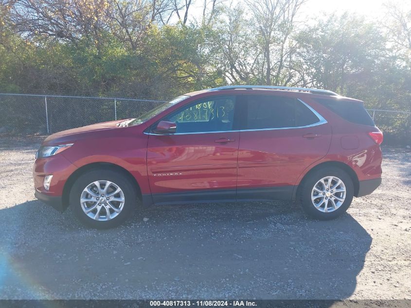 2018 Chevrolet Equinox Lt VIN: 3GNAXJEV7JL414575 Lot: 40817313