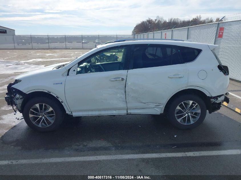 2016 Toyota Rav4 Hybrid Xle VIN: JTMRJREV2GD058062 Lot: 40817316