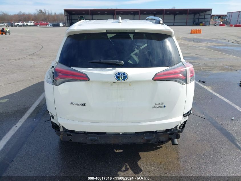 2016 Toyota Rav4 Hybrid Xle VIN: JTMRJREV2GD058062 Lot: 40817316