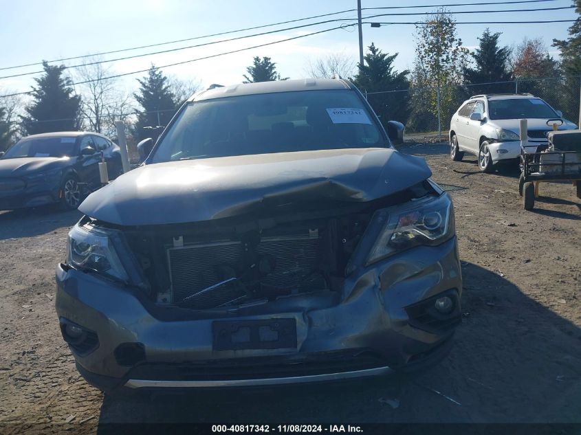 2019 Nissan Pathfinder Sv VIN: 5N1DR2MM4KC614692 Lot: 40817342