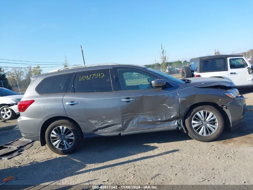 2019 Nissan Pathfinder Sv VIN: 5N1DR2MM4KC614692 Lot: 40817342