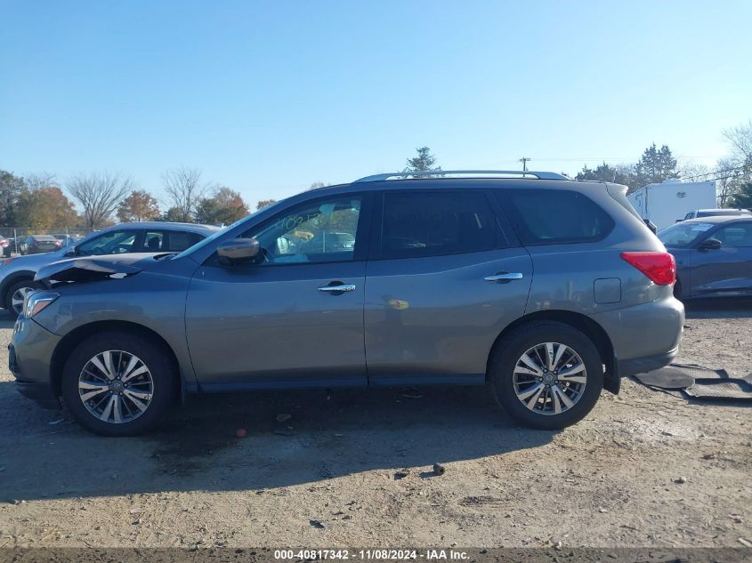 2019 Nissan Pathfinder Sv VIN: 5N1DR2MM4KC614692 Lot: 40817342