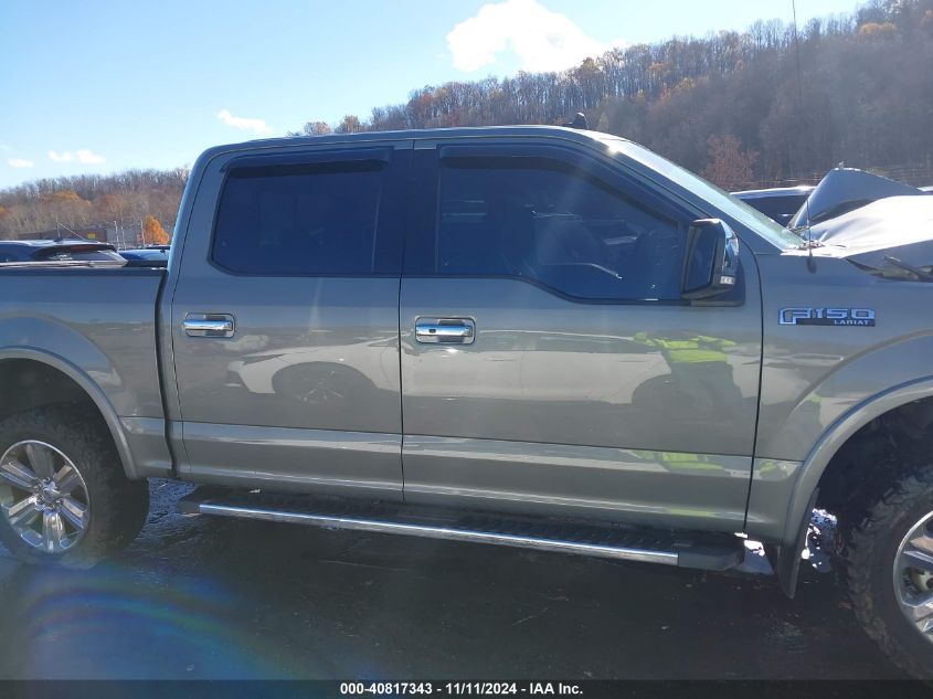 2019 Ford F150 Supercrew VIN: 1FTEW1E46KKE89761 Lot: 40817343