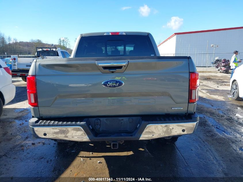 2019 Ford F150 Supercrew VIN: 1FTEW1E46KKE89761 Lot: 40817343