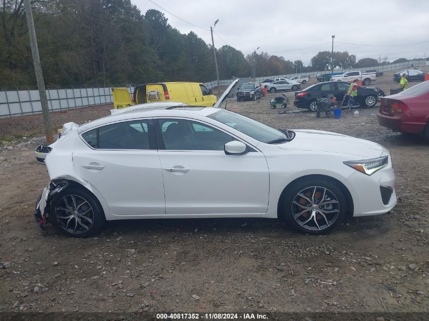 2022 Acura Ilx Premium Package VIN: 19UDE2F77NA001989 Lot: 40817352