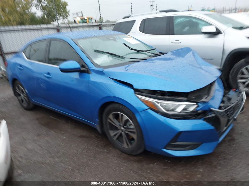 2021 Nissan Sentra Sv Xtronic Cvt VIN: 3N1AB8CV8MY227911 Lot: 40817366