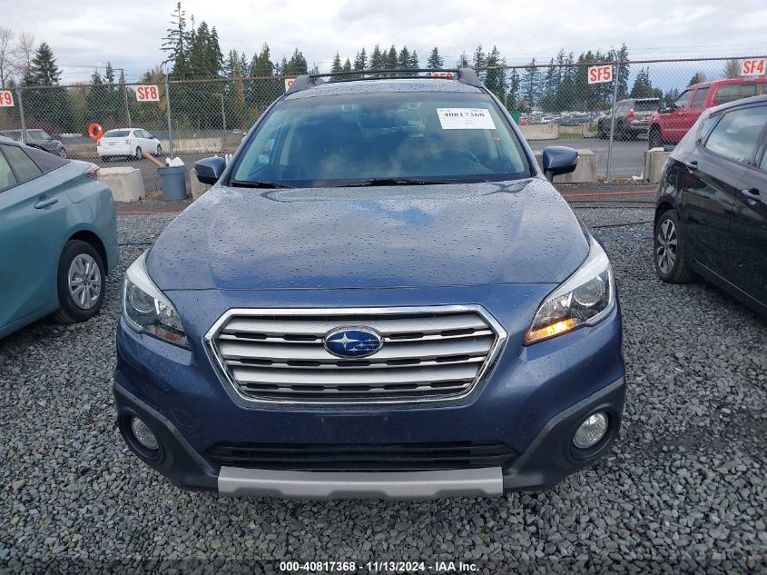 2015 Subaru Outback 3.6R Limited VIN: 4S4BSENC5F3259752 Lot: 40817368