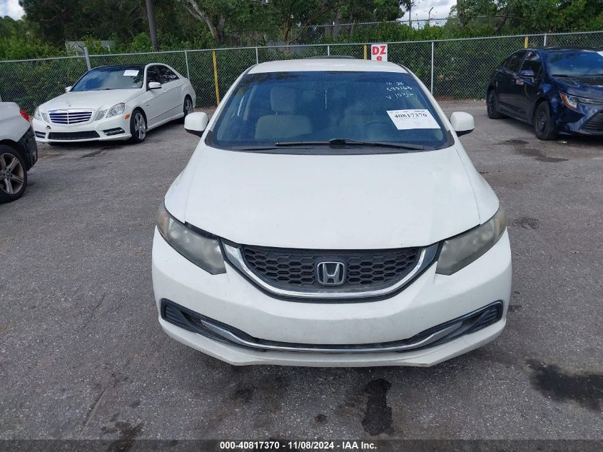 2013 Honda Civic Lx VIN: 19XFB2F56DE081036 Lot: 40817370