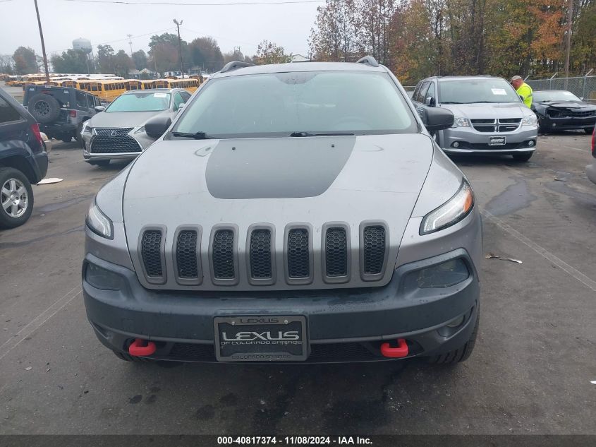 2014 Jeep Cherokee Trailhawk VIN: 1C4PJMBS4EW125654 Lot: 40817374