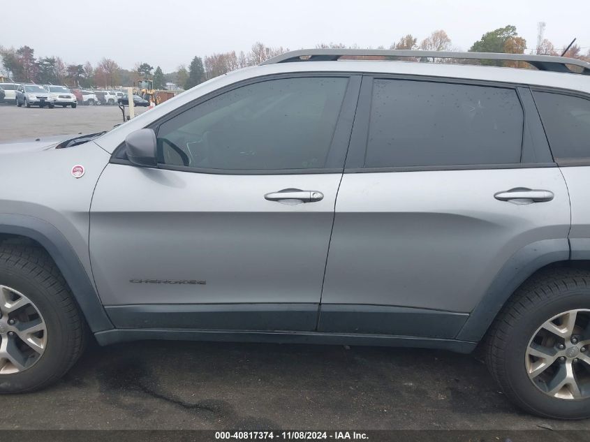 2014 Jeep Cherokee Trailhawk VIN: 1C4PJMBS4EW125654 Lot: 40817374