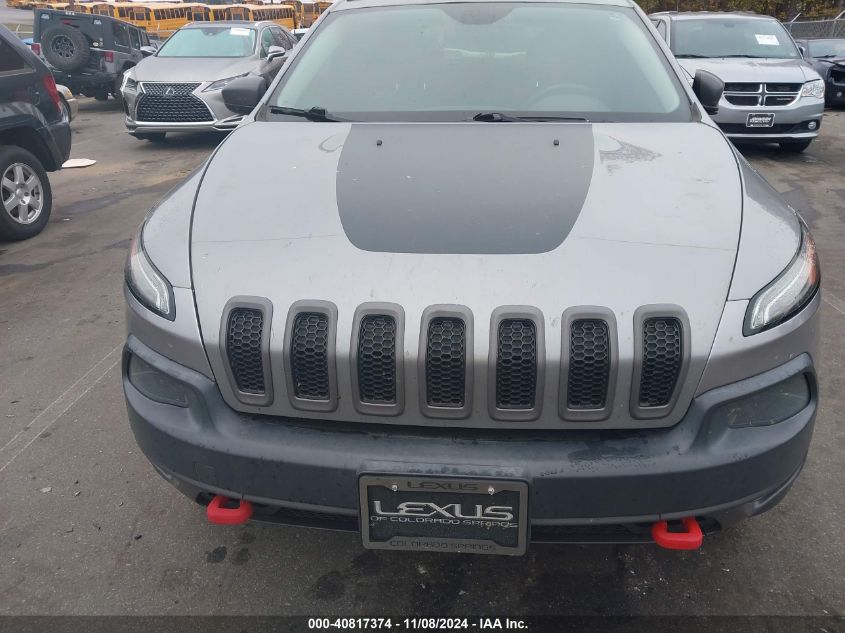 2014 Jeep Cherokee Trailhawk VIN: 1C4PJMBS4EW125654 Lot: 40817374