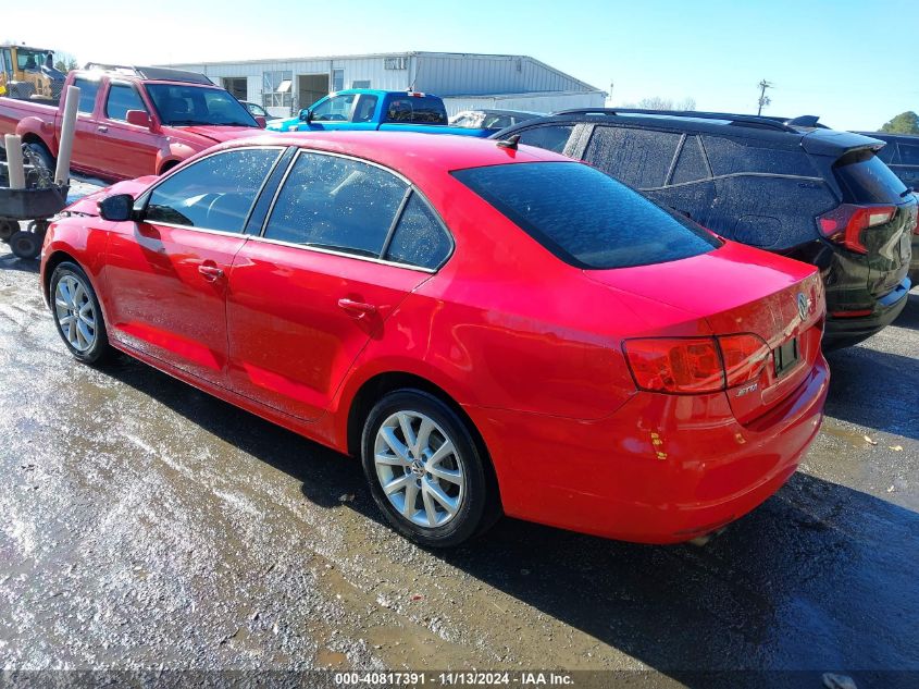 2012 Volkswagen Jetta 2.5L Se VIN: 3VWDX7AJ3CM312518 Lot: 40817391