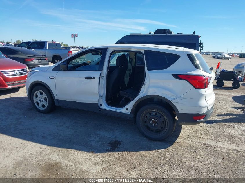 2019 Ford Escape S VIN: 1FMCU0F76KUC25309 Lot: 40817393