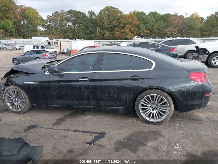 2013 BMW 650I Gran Coupe xDrive VIN: WBA6B4C50DD098476 Lot: 40817397