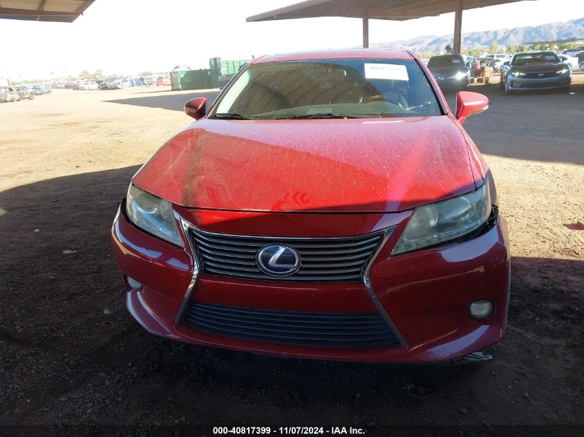 2014 Lexus Es 300H VIN: JTHBW1GG2E2047654 Lot: 40817399