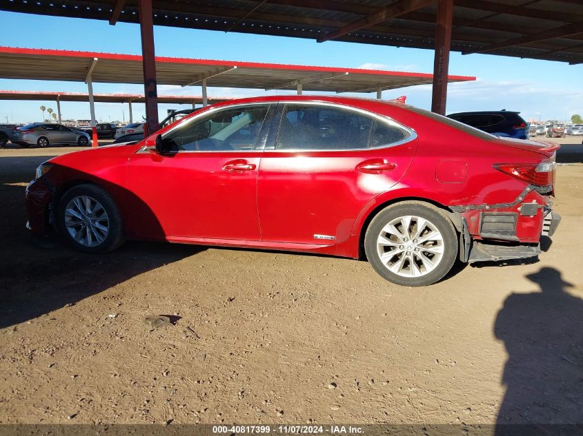 2014 Lexus Es 300H VIN: JTHBW1GG2E2047654 Lot: 40817399