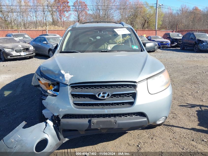 2009 Hyundai Santa Fe Limited VIN: 5NMSH13E19H229704 Lot: 40817402