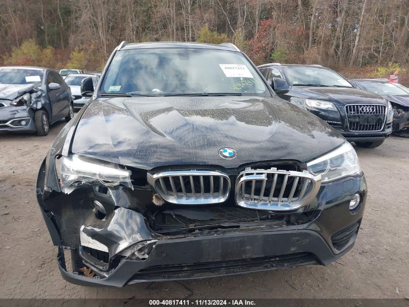 2017 BMW X3 xDrive28I VIN: 5UXWX9C33H0T22285 Lot: 40817411