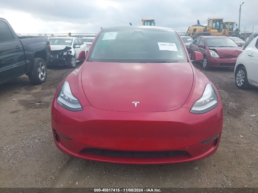 2021 TESLA MODEL Y LONG RANGE DUAL MOTOR ALL-WHEEL DRIVE - 5YJYGDEE5MF083684