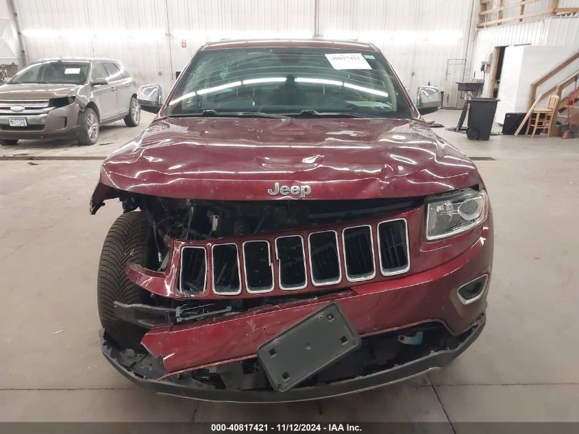 2016 Jeep Grand Cherokee Limited VIN: 1C4RJFBG1GC327436 Lot: 40817421