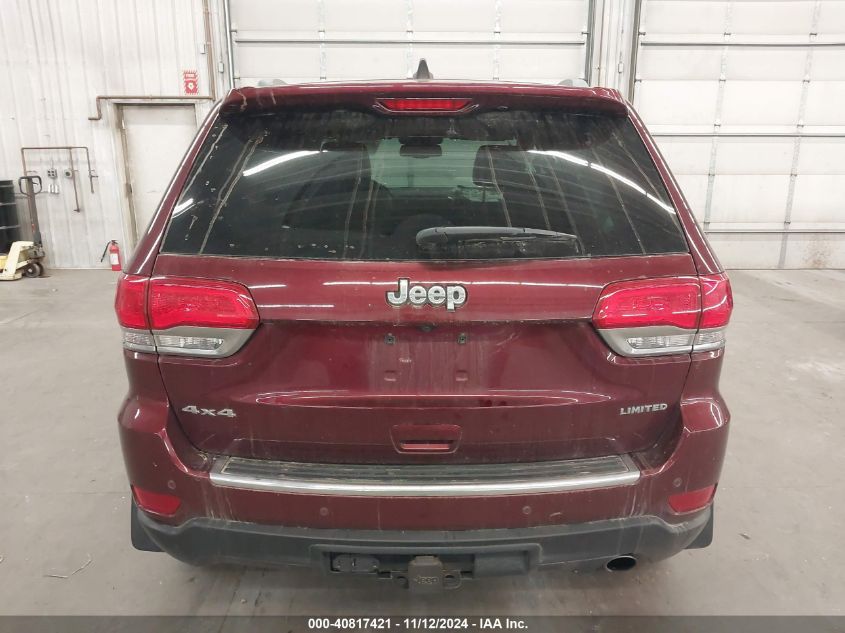 2016 Jeep Grand Cherokee Limited VIN: 1C4RJFBG1GC327436 Lot: 40817421