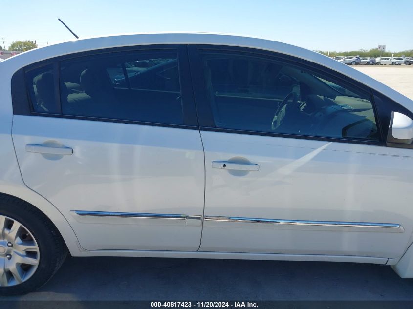 2010 Nissan Sentra 2.0S VIN: 3N1AB6AP5AL635364 Lot: 40817423