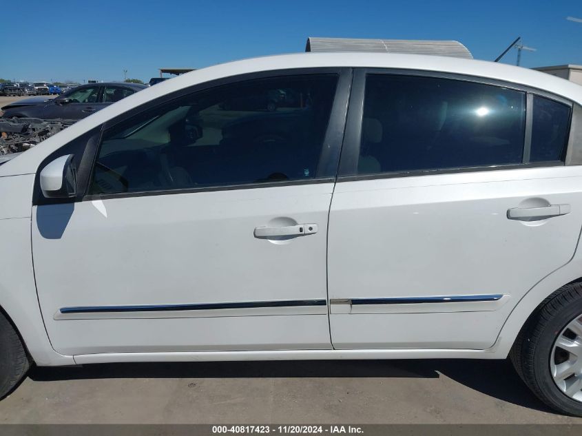 2010 Nissan Sentra 2.0S VIN: 3N1AB6AP5AL635364 Lot: 40817423