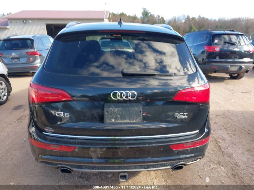 2015 Audi Q5 3.0T Premium Plus VIN: WA1DGAFP6FA110524 Lot: 40817455