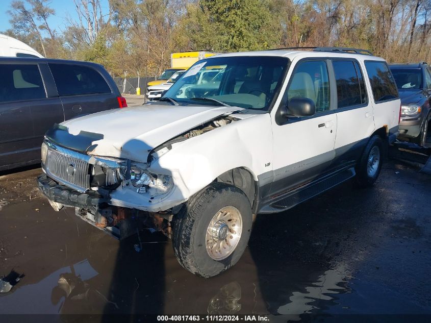 1998 Mercury Mountaineer VIN: 4M2ZU55PXWUJ20611 Lot: 40817463