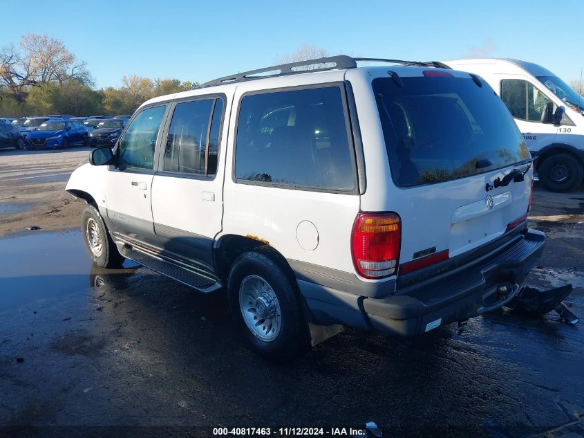 1998 Mercury Mountaineer VIN: 4M2ZU55PXWUJ20611 Lot: 40817463