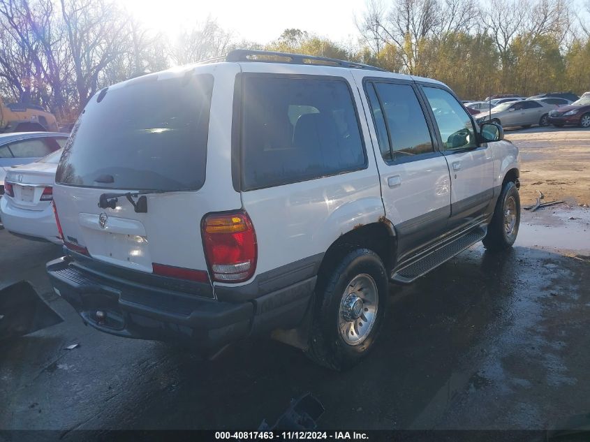 1998 Mercury Mountaineer VIN: 4M2ZU55PXWUJ20611 Lot: 40817463