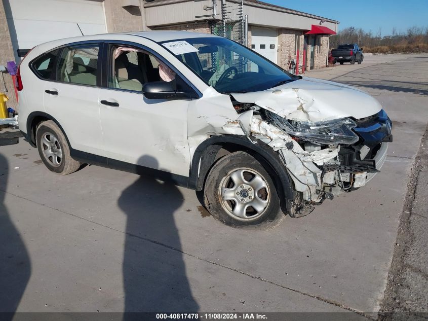 2016 HONDA CR-V LX - 5J6RM4H34GL096672