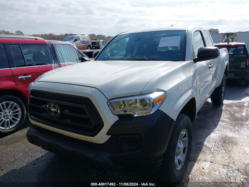 2022 Toyota Tacoma Sr VIN: 3TYRX5GN3NT065290 Lot: 40817492