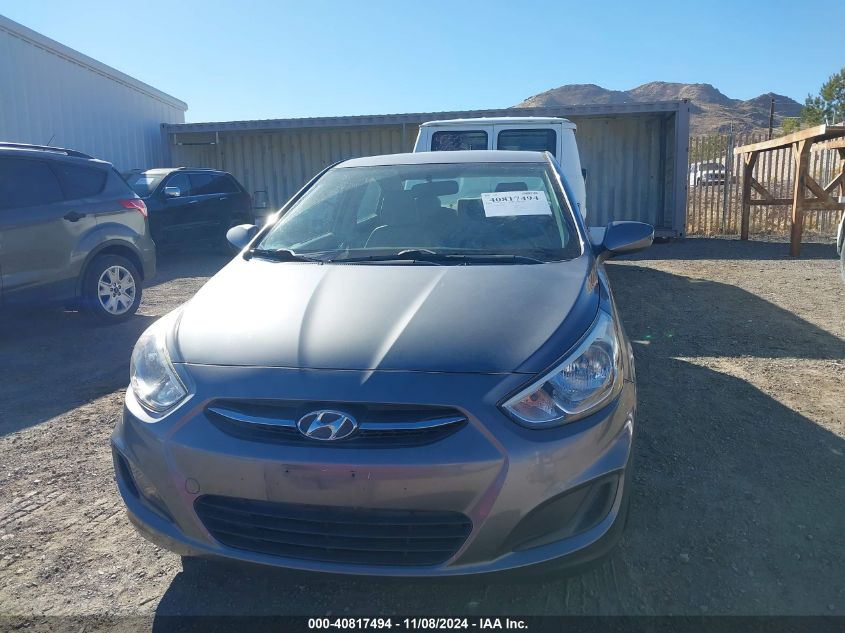 2016 Hyundai Accent Se VIN: KMHCT4AE3GU999556 Lot: 40817494